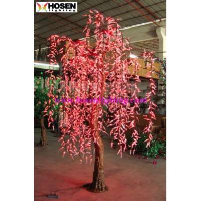 led weeping willow tree lighting