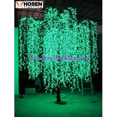 outdoor LED Willow tree light / led weeping willow tree lighting